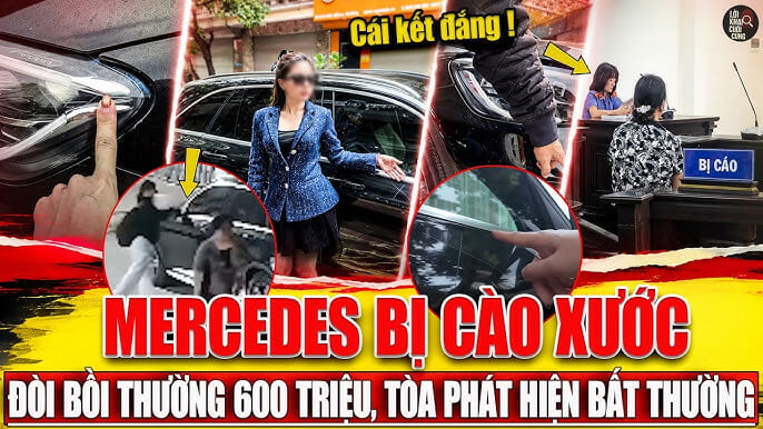 When scratching a Mercedes in Vietnam attracts a prison jail term at age 64 within 5 months